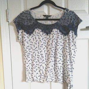 Justify Bows and Lace top